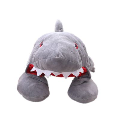 CORHAD Neck Pillow Shark Hat Fun U-Shaped Travel Pillow Hood Perfect for Boys and Girls Adults and Parties