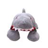 CORHAD Neck Pillow Shark Hat Fun U-Shaped Travel Pillow Hood Perfect for Boys and Girls Adults and Parties view 1