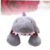 CORHAD Neck Pillow Shark Hat Fun U-Shaped Travel Pillow Hood Perfect for Boys and Girls Adults and Parties view 4