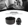 6 Pcs Matcha Tea Set, Japanese Matcha with Whisk and Holder, Bowl, Sifter, and Scoop, Tea Making Tools, Delicate Handmade Matcha Ceremony Kit for Japanese Tea Ceremony (Black) view 3