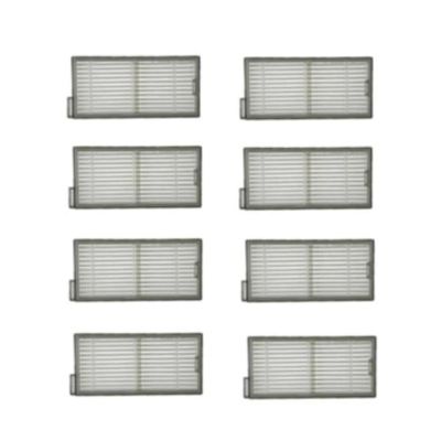 MeyeLo 8Pcs Vacuum Cleaner Accessories,HEPA Filter Replacement Parts,Compatible for Cecotec Conga 6090 7090