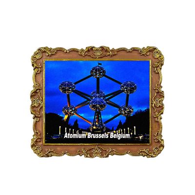 Atomium Brussels Belgium Refrigerator Magnet 3D Travel Souvenir Fridge Decoration Magnetic Sticker Craft Collection