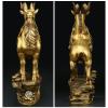 Buddha Statue Brass Chinese Zodiac Animal Sheep Wealth Prosperity Statue Hand-carved Crafts Home Living Room Office Decoration Feng Shui Gift 14/15.7 Inch Height Feng Shui Decoration ( Size : Small ) view 4