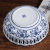 Fruit And Produce Storage Basket Fruit Bowl Chinese Retro Hollow Ceramic Fruit Plate Home Living Room Round Porcelain Decorative Candy Bowl Suitable For Kitchen Counters view 3