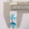 Chandelier Crystal Prisms Pendants 14mm Aqua Blue Chandelier Beads 500pcs K9 Crystal Octagonal Beads Chandelier Parts Accessories Garland Strand Beads for Curtain Chandelier Crystal Prisms Pendants view 3