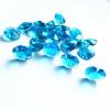 Chandelier Crystal Prisms Pendants 14mm Aqua Blue Chandelier Beads 500pcs K9 Crystal Octagonal Beads Chandelier Parts Accessories Garland Strand Beads for Curtain Chandelier Crystal Prisms Pendants view 4