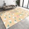 BOWESI Area Rugs 5x8ft, Abstract Badminton Kids Rugs, Cute Cartoon Style Princess Room Bedroom Rug, Soft for Decor Teen Boys Room Floor Lounge Nursery view 1