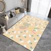 BOWESI Area Rugs 5x8ft, Abstract Badminton Kids Rugs, Cute Cartoon Style Princess Room Bedroom Rug, Soft for Decor Teen Boys Room Floor Lounge Nursery view 3