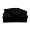 PARMANUND BEDDING California King Size Pure Egyptian Cotton Sheets 800 Thread Count Bed Sheet Set Black Stripe Sateen Weave Long Staple 21" Deep Pocket Sheet Set view 1