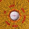 YTDJJWLS 1pc 16.5cm Compass Feng Shui Compass High-Precision Copper Comprehensive Compass Portable view 2