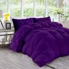 Rich Home 5 Piece Oversized King Plus Comforter Set 5 Pieces Comforter Oversized King Plus 128x120 Size Purple Bedding Sets for All Season 4 Pillowcases view 1