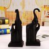 JYARZ Mordern Bookends 2 Pcs/Set Creative Elephant Modeling Bookends Resin Book Ends Animals Bookend Reading Bookend Home Office Supplies Decorative Bookend Supports view 4