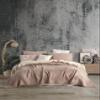 Organic Cotton 4-Layer Muslin Twin XL Size (70 x 95 Inches) Coverlet Bedspread  Lightweight Top Layer, Dual Color, Ultra Soft & Breathable, No Ironing Required, Pre-Washed (Brown & Beige) view 4