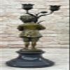 Aldo Vitaleh Collectible Figurine - Young Boy and Tulip Vase Candle Holder Decorative Gift Artwork by Think Bronze view 4