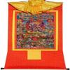 58 Wrathful Deities of the Bardo Thodol(Tibetan Book of Dead), Tibetan Thangka Painting Art,Buddha Tapestry with Scroll (Color : Red, Sizesmall 35cm*27cm ( Color : Red , Size : Small(35cm*27cm) ) view 1