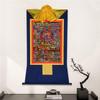 58 Wrathful Deities of the Bardo Thodol(Tibetan Book of Dead), Tibetan Thangka Painting Art,Buddha Tapestry with Scroll (Color : Red, Sizesmall 35cm*27cm ( Color : Red , Size : Small(35cm*27cm) ) view 4