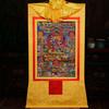58 Wrathful Deities of the Bardo Thodol(Tibetan Book of Dead), Tibetan Thangka Painting Art,Buddha Tapestry with Scroll (Color : Red, Sizesmall 35cm*27cm ( Color : Unique Colour , Size : Medium(62cm view 2