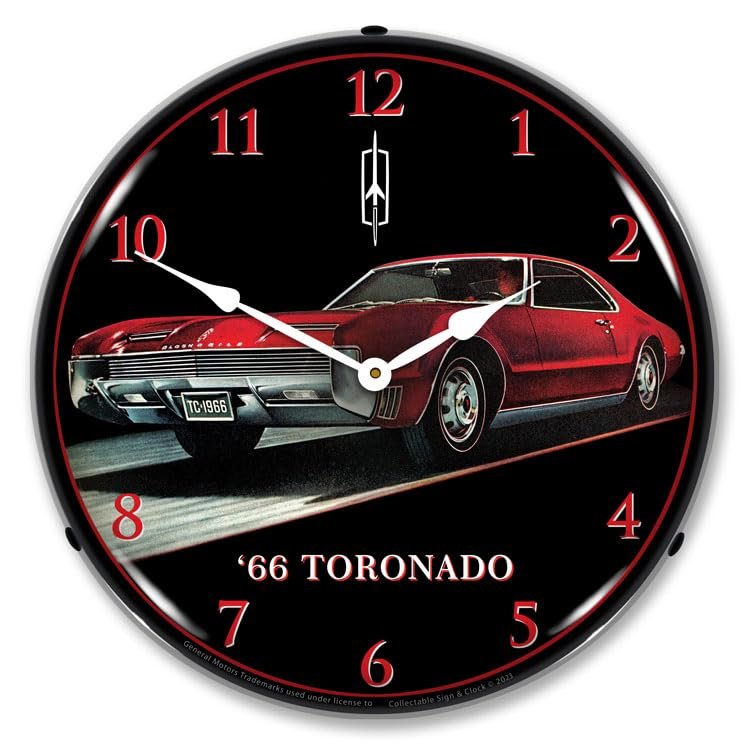 1966 Toronado LED Lighted Clock