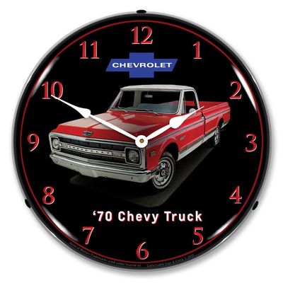 1970 Chevrolet Truck LED Lighted Clock