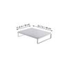 OSKOE Microwave Oven Rack Shelf Toaster Stand Kitchen Counter Seasoning Storage Rack Cabinet Organizer for Kitchen Utensils Towels Spices view 3