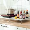 OSKOE Microwave Oven Rack Shelf Toaster Stand Kitchen Counter Seasoning Storage Rack Cabinet Organizer for Kitchen Utensils Towels Spices view 4