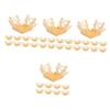 Amosfun 200pcs Chocolate Wrappers Decorative Candy Packaging for Weddings Birthdays and Events for and Caramels Keeps Treats Fresh and Attractive view 1
