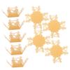 Amosfun 200pcs Chocolate Wrappers Decorative Candy Packaging for Weddings Birthdays and Events for and Caramels Keeps Treats Fresh and Attractive view 3