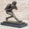 Athletic Bronze Sculpture Rugby Player Made by Lost Wax Method Large Statue Art Dcor Figurine Sale by Classy Bronze view 1