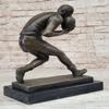 Athletic Bronze Sculpture Rugby Player Made by Lost Wax Method Large Statue Art Dcor Figurine Sale by Classy Bronze view 4