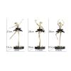 GRFIT Table Desktop Decor Creative Ballet Dancer Ornament Abstract Decorations Scandinavian Luxury Living Room Bookcase Soft Furnishing Crafts Statue Ornament (Size : C) view 2