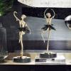 GRFIT Table Desktop Decor Creative Ballet Dancer Ornament Abstract Decorations Scandinavian Luxury Living Room Bookcase Soft Furnishing Crafts Statue Ornament (Size : C) view 4