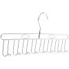 Alipis Multiple Hooks Heavy Duty Hanger Stainless Steel Clothes Organizer for Bras Scarves Space-Saving Rotatable for Easy Access view 1