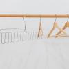 Alipis Multiple Hooks Heavy Duty Hanger Stainless Steel Clothes Organizer for Bras Scarves Space-Saving Rotatable for Easy Access view 3