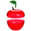 Cididu 50 Pcs Plastic Apple Container, Christmas Small Candy Container, Red Apple Shaped Candy Toy Filling Jars with lid, Treat Gift Boxes for Teacher Appreciation Party Favor Back to School Gift view 3