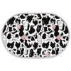 Tavisto Cute Cow Bathroom Rug Mat Memory Foam Soft Plush Area Rug Non-Slip Absorbent Oval Rug for Bedroom Bathroom Bathtub Shower (Oval, 4060cm) view 2