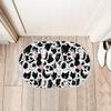 Tavisto Cute Cow Bathroom Rug Mat Memory Foam Soft Plush Area Rug Non-Slip Absorbent Oval Rug for Bedroom Bathroom Bathtub Shower (Oval, 4060cm) view 3