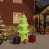 CUMYZO Inflatable Christmas Tree with LEDs 94.5",Home & Garden Decor Seasonal & Holiday Decorations Christmas Lighting view 2