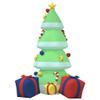CUMYZO Inflatable Christmas Tree with LEDs 94.5",Home & Garden Decor Seasonal & Holiday Decorations Christmas Lighting view 3