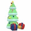 CUMYZO Inflatable Christmas Tree with LEDs 94.5",Home & Garden Decor Seasonal & Holiday Decorations Christmas Lighting view 4