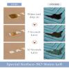 MontVoo-Bath Mat-Bath Rug Non Slip Super Absorbent Stain Resistant Quick Dry Thin Bathroom Rug-Bath Mats for Bathroom Floor Bathtub Vanity-Bathmat Bath Rug Easy Care 17"x27" Brown view 3