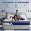 Avenco King Size Mattress, 10 Inch King Hybrid Mattress in a Box with Gel Memory Foam & Individually Pocket Coils, Medium Firm King Bed Mattresses, Motion IsolationCertiPUR-US Certified view 3
