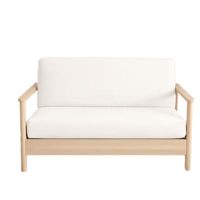 Full Size Armless Futon Covers - 100% Egyptian Cotton Futon Slipcovers - Zippered Couch Cover Sofa Bed Protector, Sleeper Sofa Cover, Machine Washable, White
