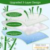 GOONIK California King Mattress Protector, Breathable Bamboo Viscose Waterproof Cal King Mattress Pad Cover with 6-18 inches Deep Pocket view 2