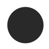 JESAHAI Round Black Tempered Glass Table Top, 2/5" Inch Thick Beveled Polished Edge Table Top (28") view 1