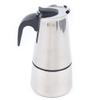 AOOCHU Espresso Coffer Maker Stainless Steel Moka Coffee Pot With Electric Stove Stovetop Expresso Percolator Easy To Clean Italian Cooker Induction Portable Cafeteria Classic Cafe Silver (6 cup) view 1