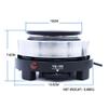 AOOCHU Espresso Coffer Maker Stainless Steel Moka Coffee Pot With Electric Stove Stovetop Expresso Percolator Easy To Clean Italian Cooker Induction Portable Cafeteria Classic Cafe Silver (6 cup) view 3