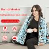 FUYAO Heated Shawl USB Cordless Wrap for Women, 3 Heating Settings, 8 Heating Pads Electric Ultra Soft Blanket with Flannel Cape, Christmas Warm Gift,150x80cm view 2
