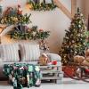 Buryeah Christmas Nutcracker Throw Blanket Soldier Prince Fairy Mouse Gift 60 x 50 Inches Ballet Nutcracker Christmas Soft Blanket for Xmas Home Sofa Couch Bed Decor(Blue) view 3