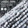Yimobra Luxury Chenille U-Shaped Toilet Rug, Super Soft Shaggy Contour Bath Mat for Bathroom Floor, Fluffy, Water Absorbent, Non Slip, Machine Washable, Dry Quickly, 24''x 20'', Light Grey & Dark Grey view 3