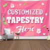 KYVBUOTS Custom Tapestry Upload Images Customized Wall Hanging Personalized Backdrop with Photo&Text Posters Banners and Signs Customize for Bedroom (60 * 40inch Horizontal) view 1